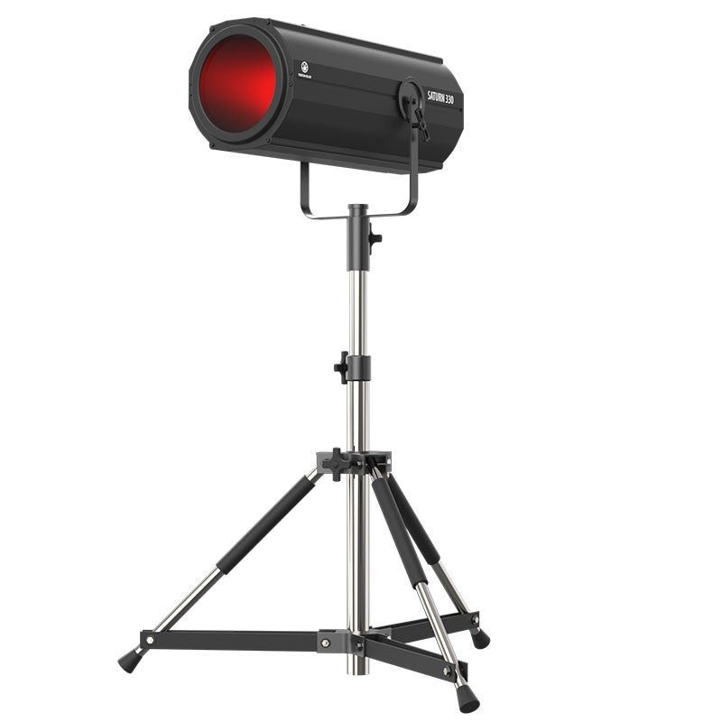 Triton Blue T-FOLLOW-330 Saturn 330 - Cañón de seguimiento LED 330W con zoom 5º–10º, flightcase y trípode - Tempo Shop