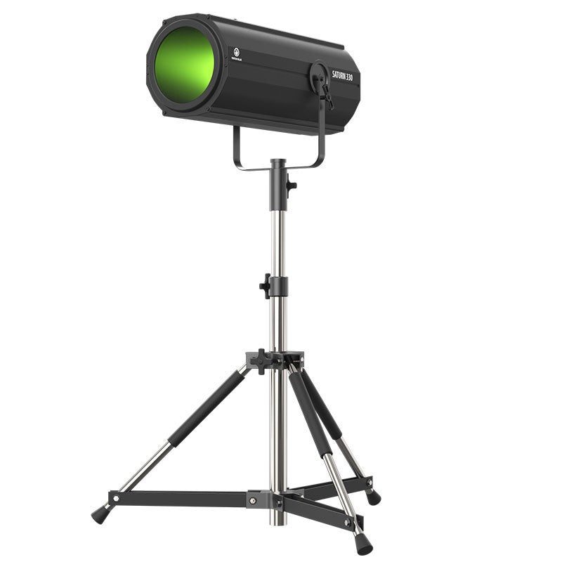 Triton Blue T-FOLLOW-330 Saturn 330 - Cañón de seguimiento LED 330W con zoom 5º–10º, flightcase y trípode - Tempo Shop