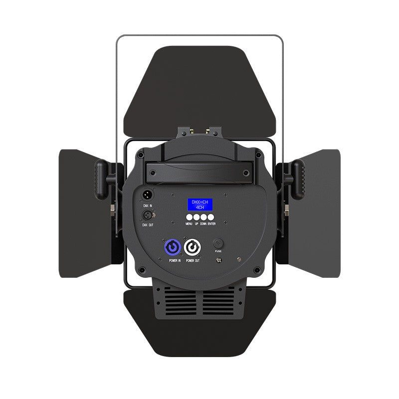 Triton Blue T160Z-PC-3200 - Proyector PC LED COB 160W 3200K con zoom motorizado (incluye visera) - Tempo Shop
