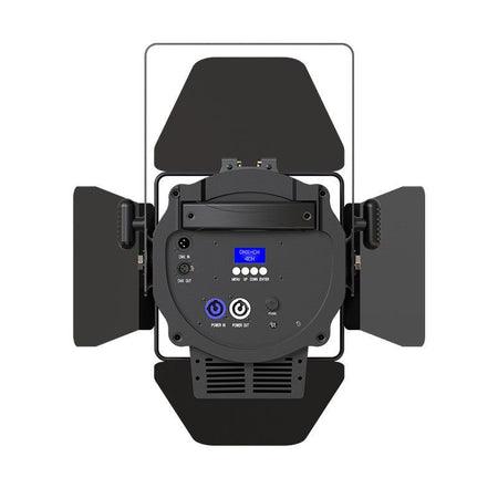 Triton Blue T160Z-PC-3200 - Proyector PC LED COB 160W 3200K con zoom motorizado (incluye visera) - Tempo Shop