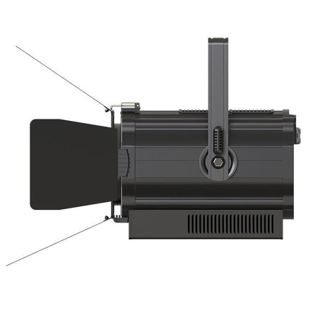 Triton Blue T160Z-PC-3200 - Proyector PC LED COB 160W 3200K con zoom motorizado (incluye visera) - Tempo Shop