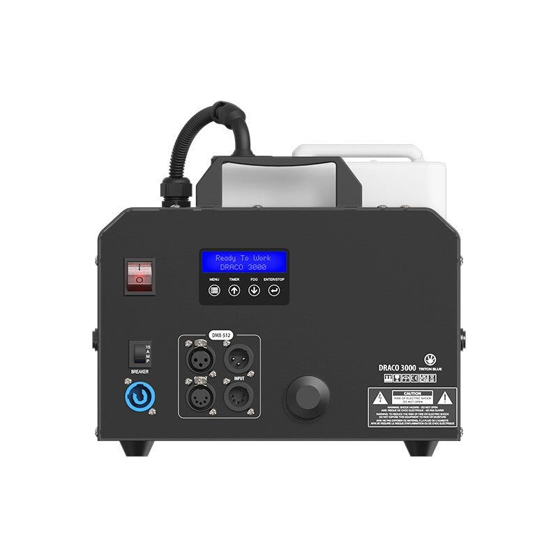 Triton Blue TR-3000-FG - Máquina de Humo Profesional Draco 3000 HEAVY FOGGER 3000W DMX - Tempo Shop