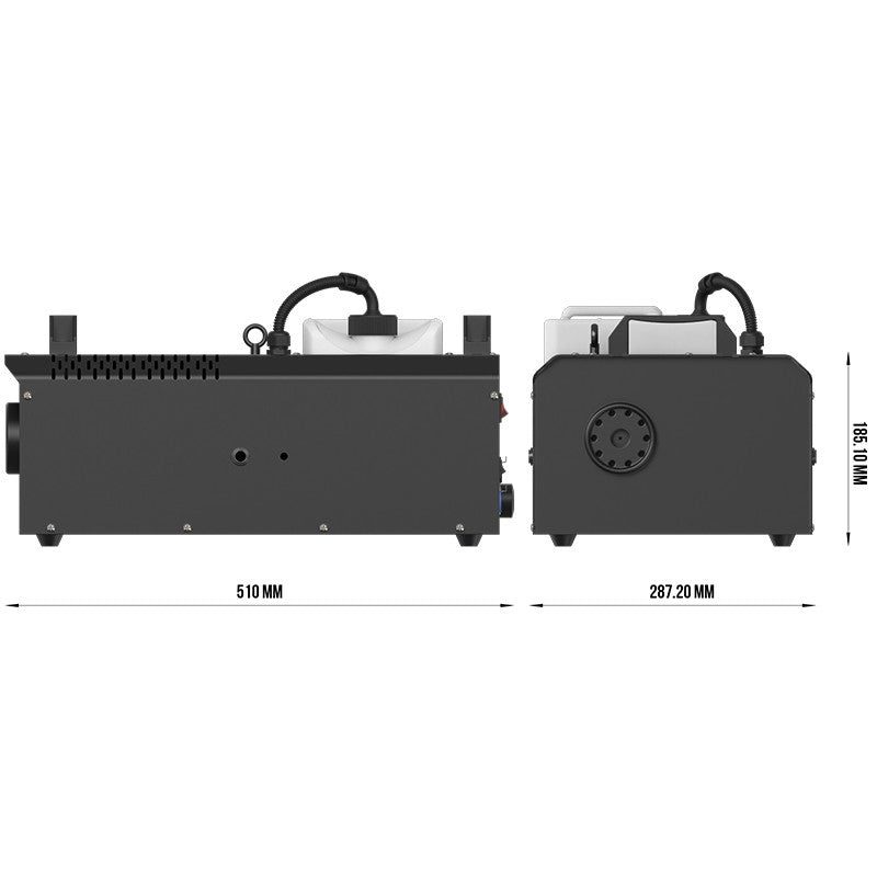Triton Blue TR-3000-FG - Máquina de Humo Profesional Draco 3000 HEAVY FOGGER 3000W DMX - Tempo Shop