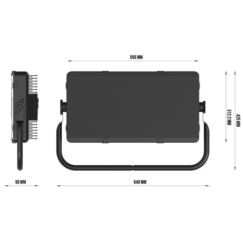 Triton Blue TR-3256-300 Neptune 300 - Panel LED Bicolor Profesional de 300W - Tempo Shop