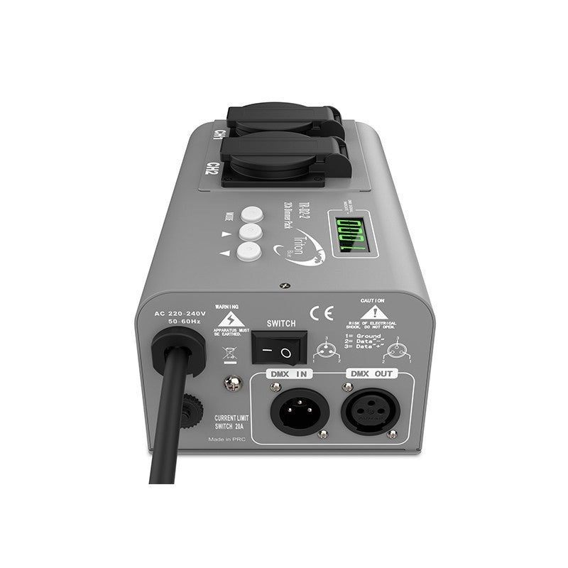 Triton Blue TR-D2-2 - TRITON-BLUE DM2 DIMMER 2 CANALES DMX - Tempo Shop
