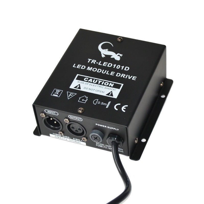Triton Blue TR-LED101D - Módulo Controlador y Driver DMX para Tiras LED RGB - Tempo Shop