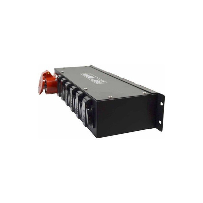 Triton Blue TR-PW16-2 - Distribuidor de Energía 16A con Voltímetros y Amperímetros - Tempo Shop