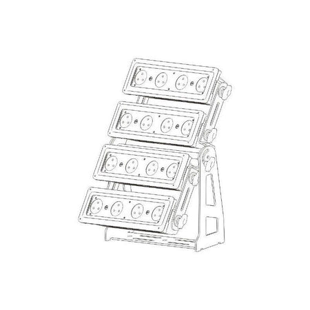 Triton Blue TR-S1W12 - Soporte Vertical para 4 Proyectores Wally 12 - Tempo Shop