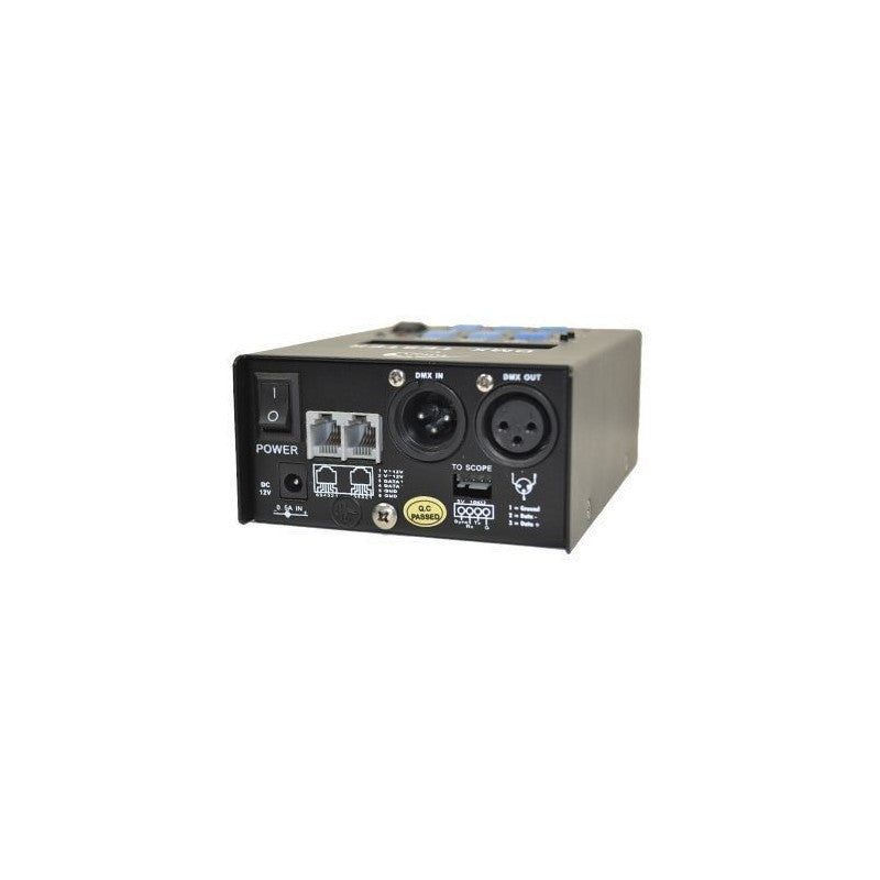 Triton Blue TR-TESTER - Tester DMX 512 portátil con pantalla LCD y batería recargable - Tempo Shop