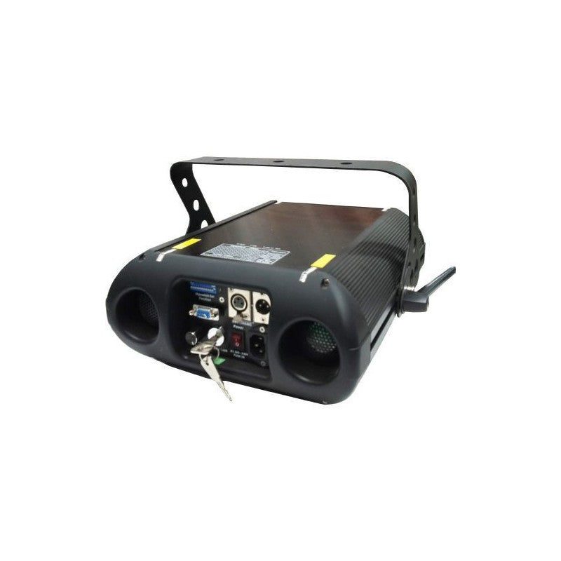 Triton Blue TR2-64 - Láser rojo + verde 60 mW/40 mW con control DMX y ángulo de escaneo de 38° - Tempo Shop