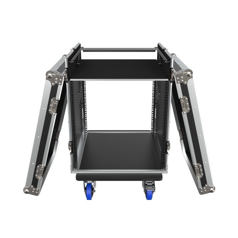 Triton Blue TRITON-BLUE FC RACK 10-12U - Flight Case Combinado de 19 Pulgadas - Tempo Shop