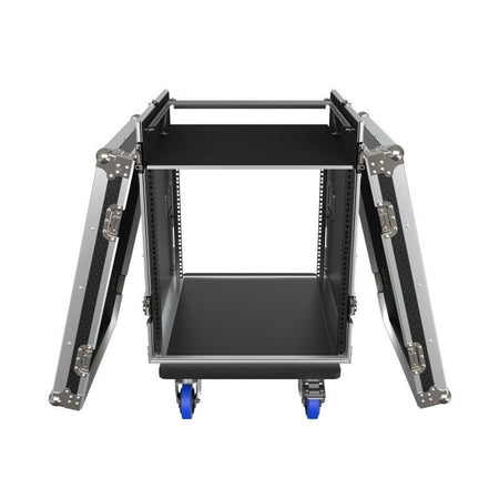 Triton Blue TRITON-BLUE FC RACK 10-12U - Flight Case Combinado de 19 Pulgadas - Tempo Shop