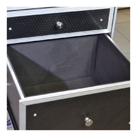 Triton Blue TRITON-BLUE FCX7 - Flightcase Estación de Trabajo con 7 Cajones y Mesa Integrada - Tempo Shop