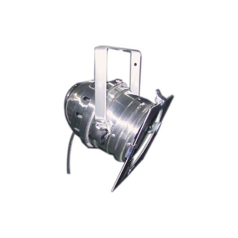 Triton Blue TT-0031 - Foco Proyector PAR 64 Corto en Aluminio Color Plata - Tempo Shop