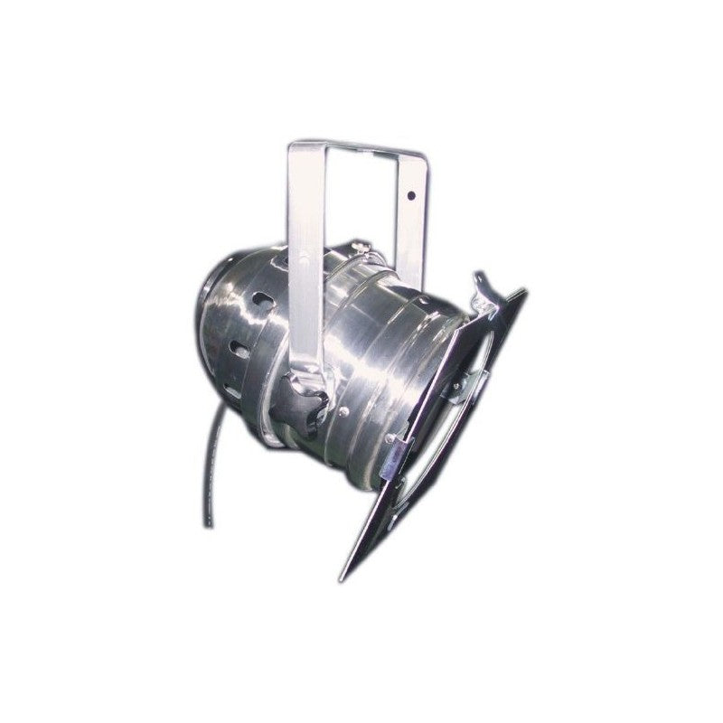 Triton Blue TT-0031 - Foco Proyector PAR 64 Corto en Aluminio Color Plata