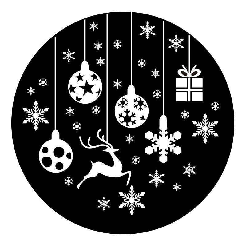 Triton Blue TG-1BNAVI001 - Gobo de Cristal Monocromo, Serie Navidad (MOD 1)