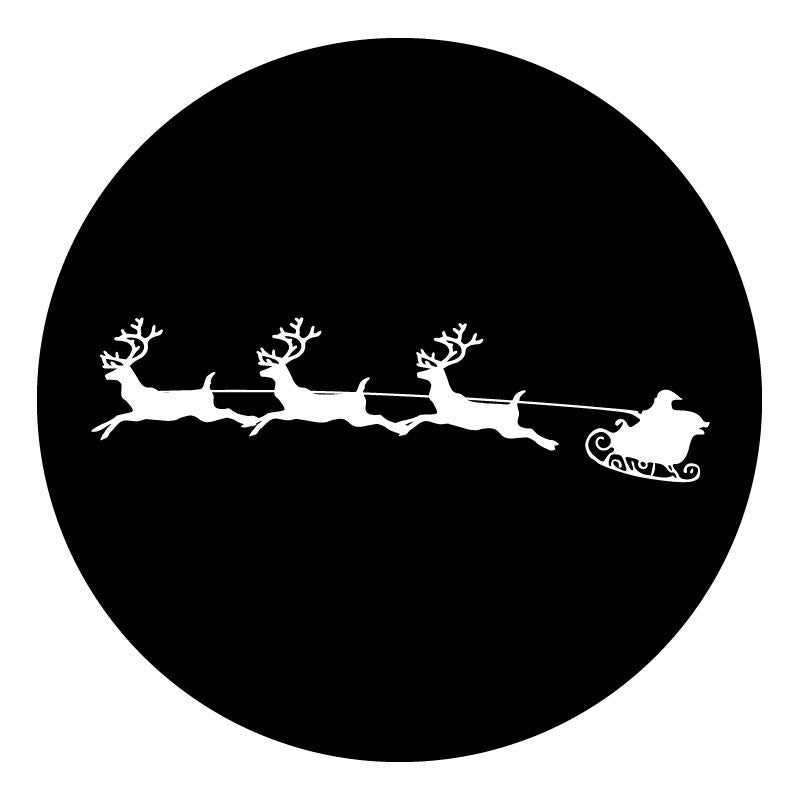 Triton Blue TG-1BNAVI003 - Gobo de Cristal Monocromo para Proyección Navideña (Diseño 3)