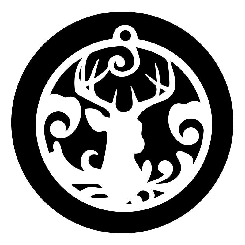 Triton Blue TG-1BNAVI006 - Gobo de Cristal Monocromático con Motivo Navideño 48 mm