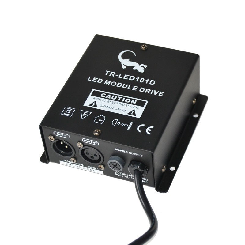 Triton Blue TR-LED101D - Módulo Controlador y Driver DMX para Tiras LED RGB