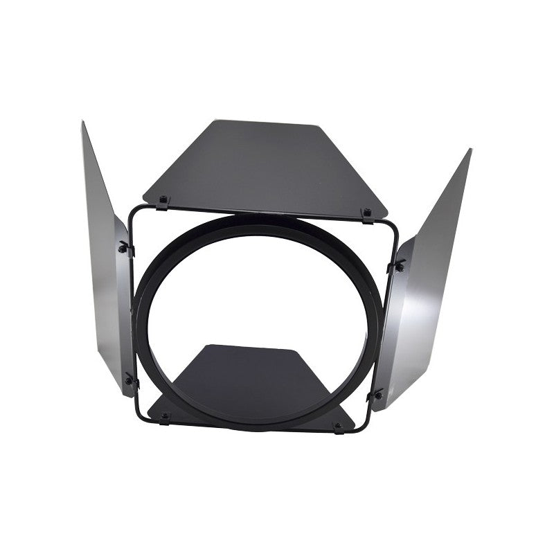 Triton Blue TT-0064N - Visera Giratoria de 4 Palas para Proyector PAR 64 Negro