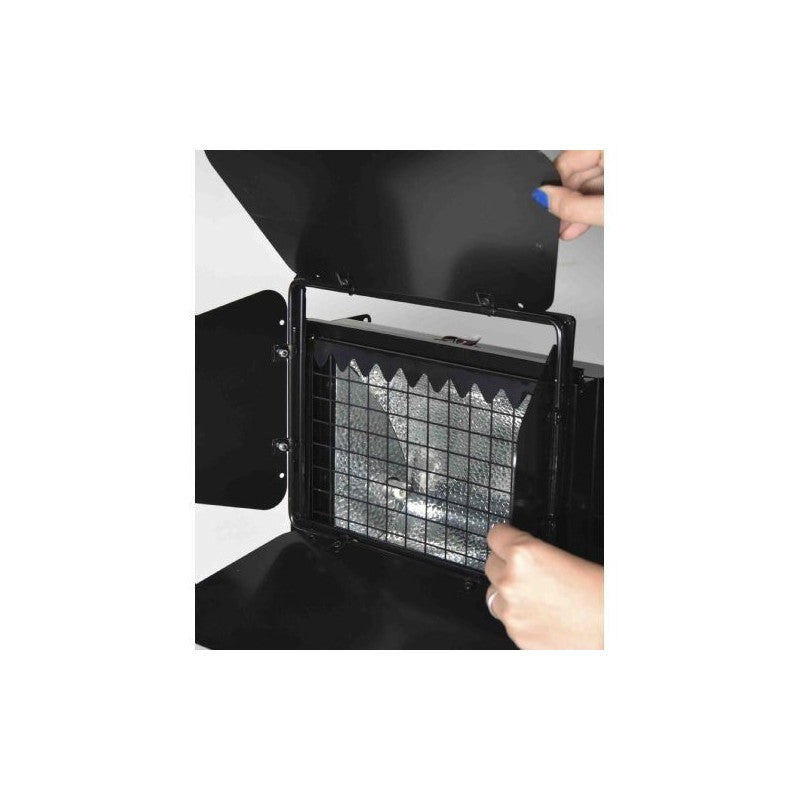 Triton Blue TR-BD-FL1000 - Visera de 4 Palas para Proyector Panorama Asimétrico 1000W