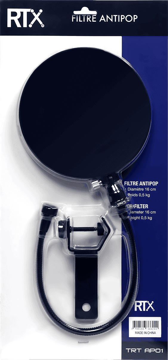 RTX TRTAP01 - METAL ANTIPOP FILTER - 16cm