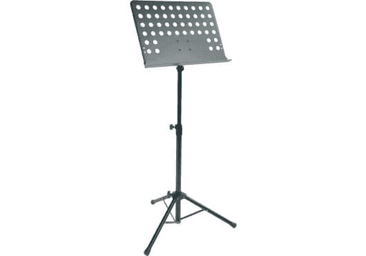 RTX TRTPUMX - Orchestral music stand. Metal. Perforated base for notebooks and books.