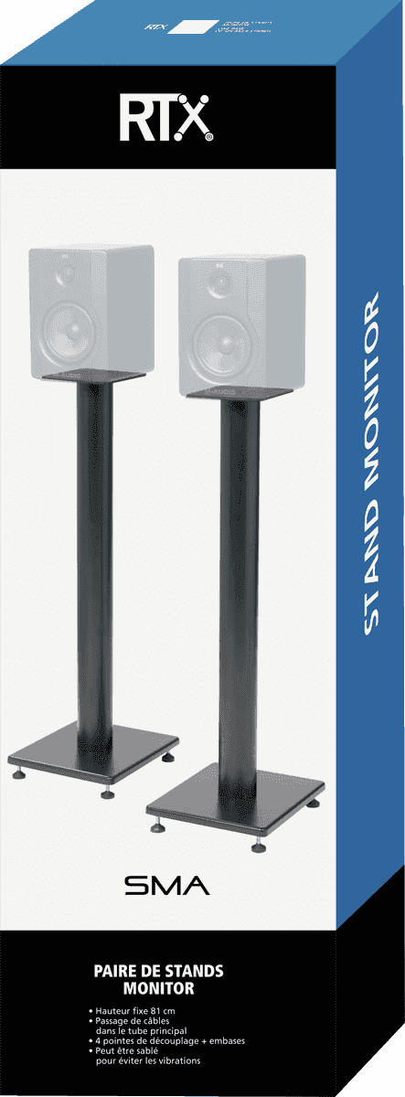 RTX TRTSMA - Pair of Monitor/Speaker Stands