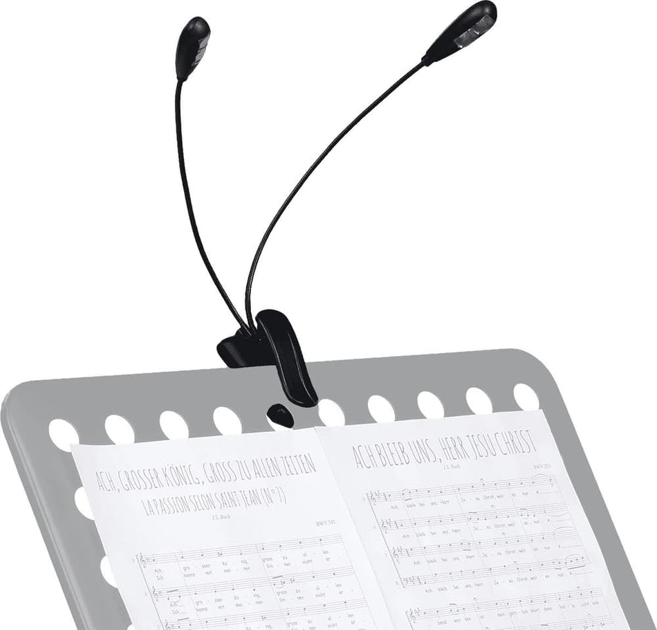 RTX TRTLP2L - Dual Flexible Clip-On Music Stand Lamp - 4 LEDs