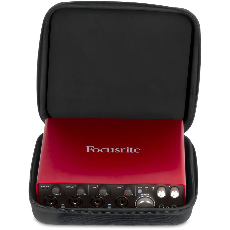 UDG U8460BL - Creator FOCUSRITE SCARLETT2 2I4/ 6I6/ 18I8/ CLARETT 2PRE Hardcase Negro - Tempo Shop