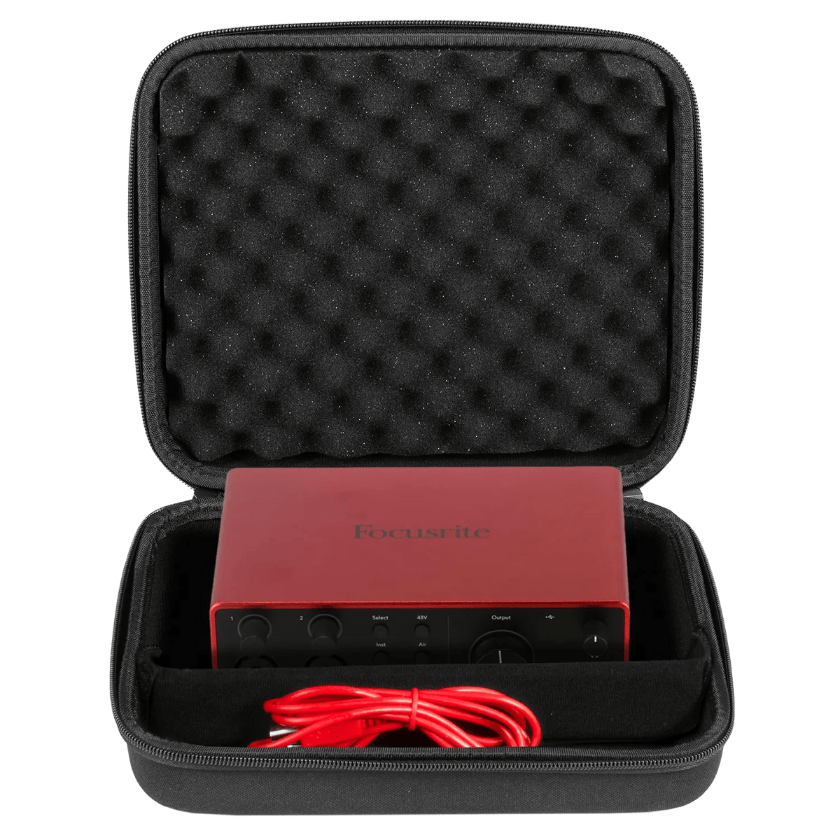 UDG U8507BL - Creator FOCUSRITE SCARLETT 2I2/4I4+4PRE/2PRE Hardcase Negro - Tempo Shop