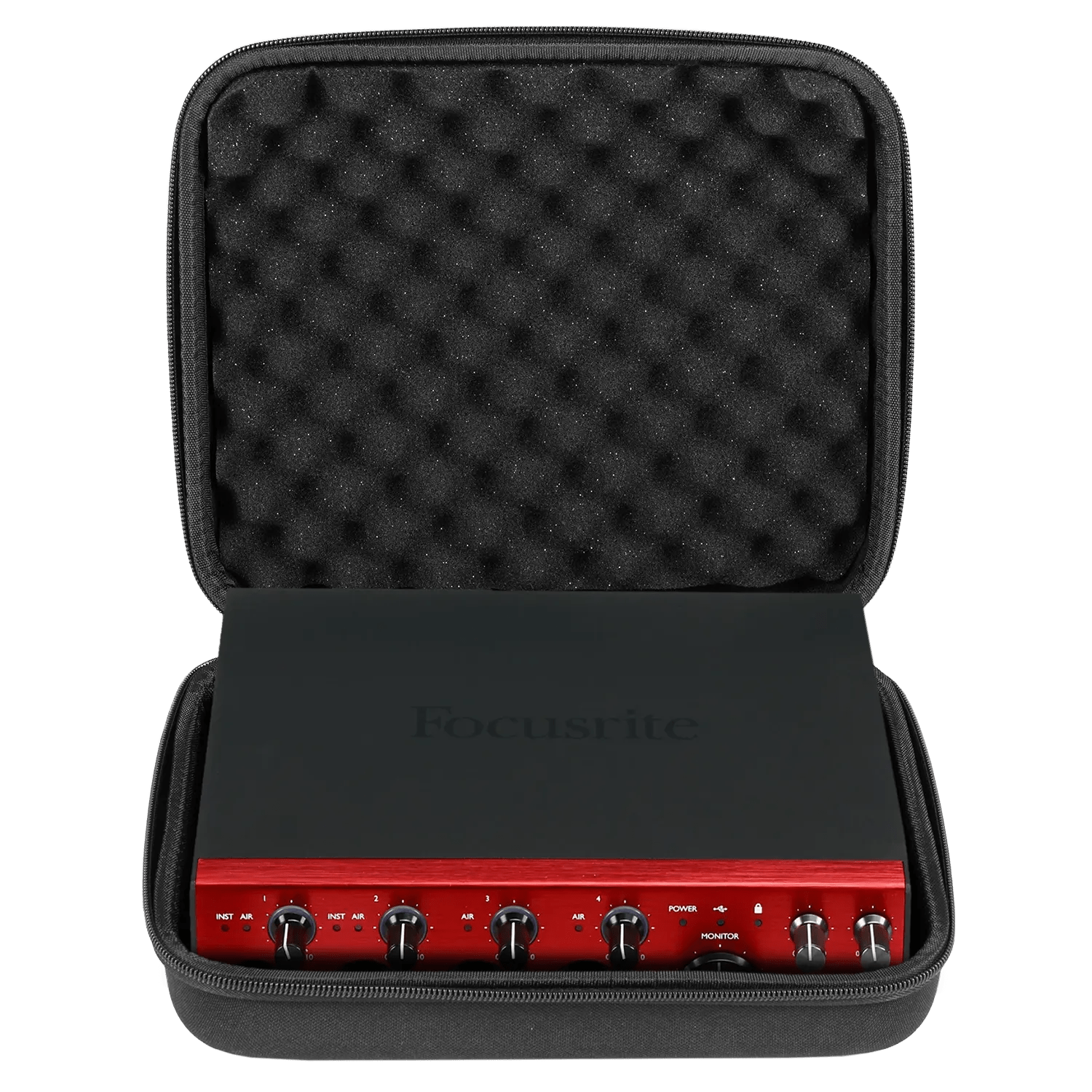 UDG U8507BL - Creator FOCUSRITE SCARLETT 2I2/4I4+4PRE/2PRE Hardcase Negro - Tempo Shop
