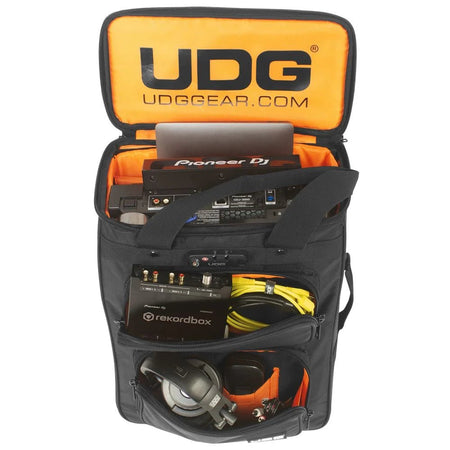 UDG U9024BL/OR - Ultimate Producer Packpack Trolley Negro/Naranja - Tempo Shop