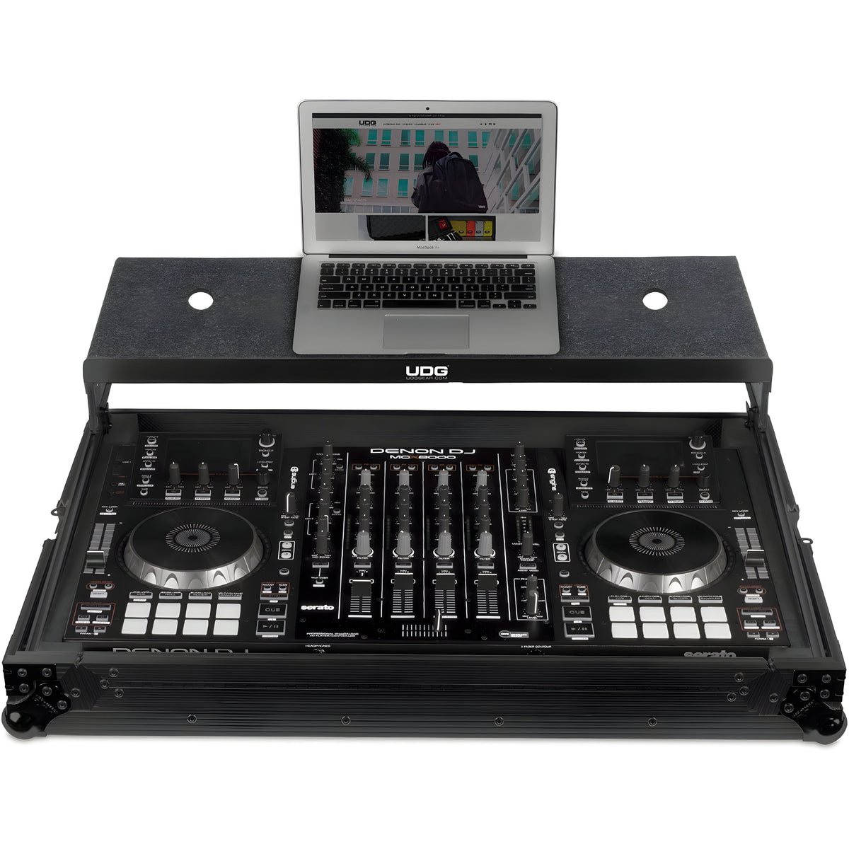 UDG U91014BL3 - Flight Case Multi Format XXL Negro Plus (Bandeja para ordenador) - Tempo Shop