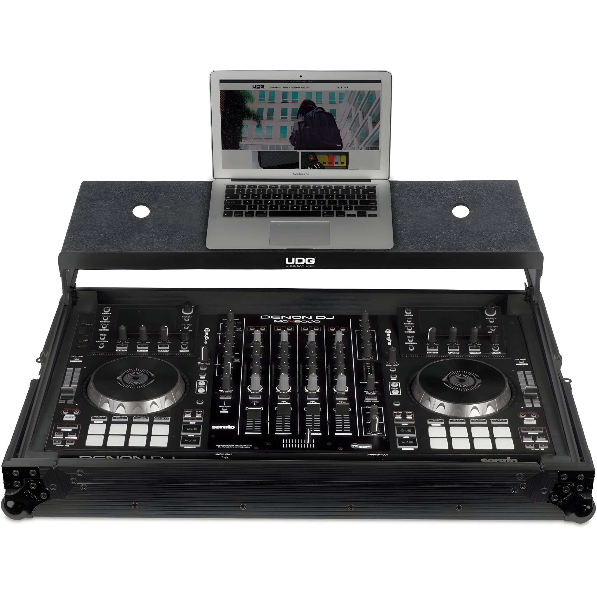 UDG U91014BL3 - Flight Case Multi Format XXL Negro Plus (Bandeja para ordenador) - Tempo Shop