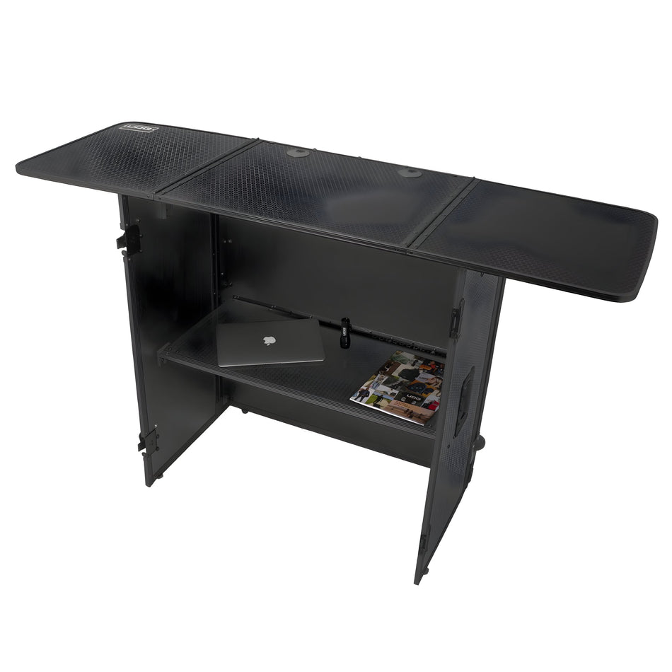 UDG U91049BL2 - Ultimate Fold Out DJ Table Negro Plus (Ruedas) - Tempo Shop