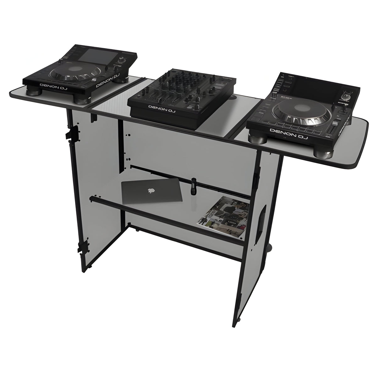 UDG U91049WH2 - Ultimate Fold Out DJ Table Blanco MK2 Plus (W) - Tempo Shop