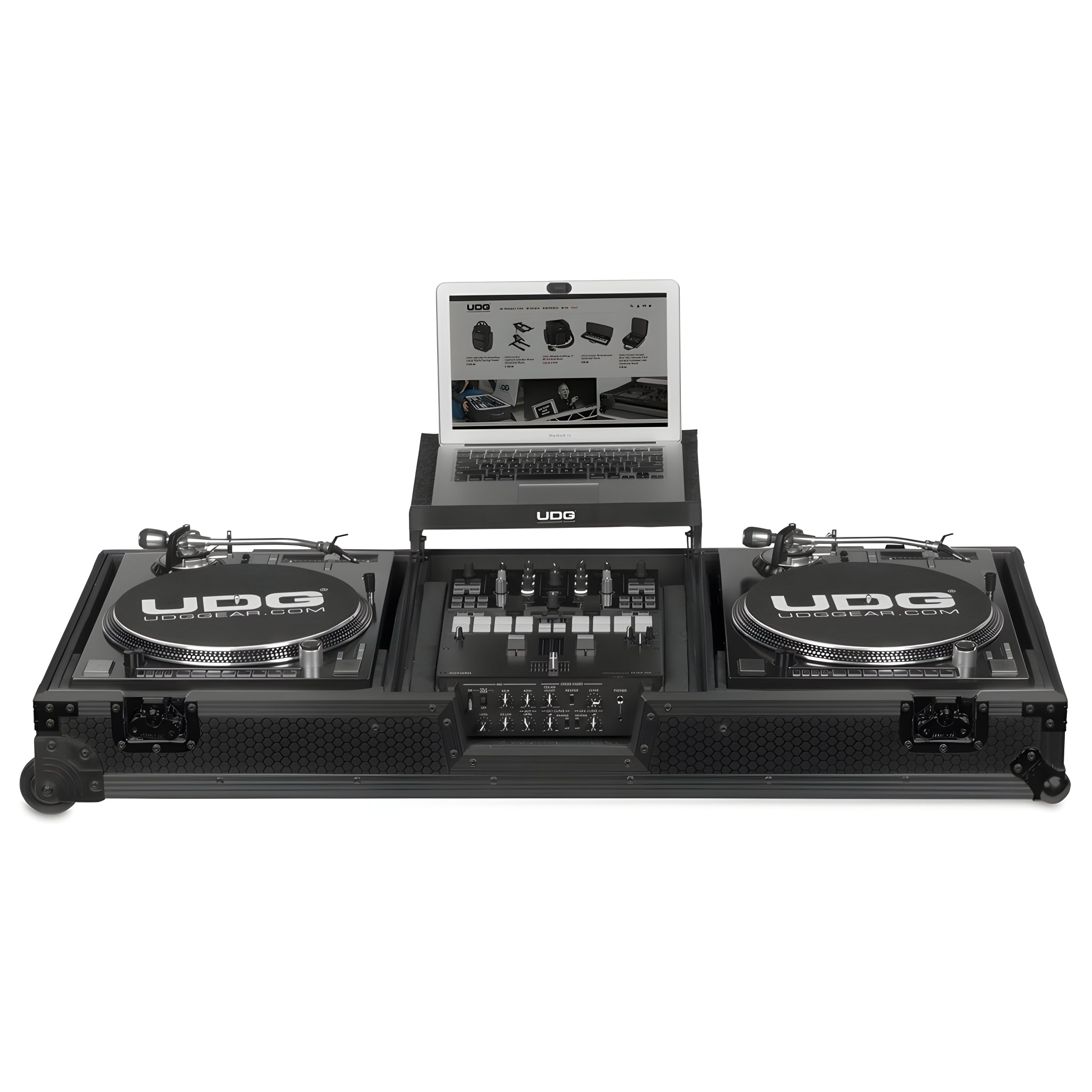 UDG U91050BL - Ultimate Flight Case SET MULTI FORM. TT MIX LAP (Ruedas) - Tempo Shop