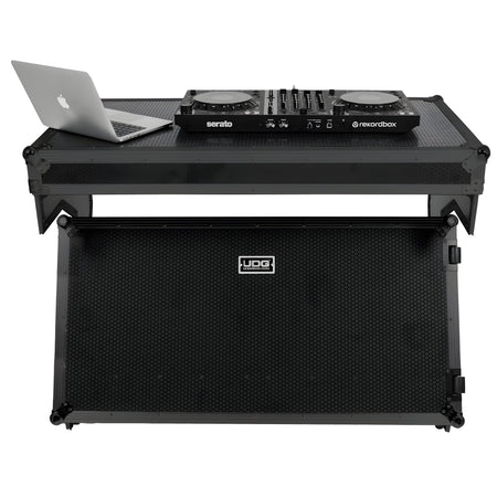 UDG U91072BL - Ultimate Flight Case Portable Z - Style DJ Table Negra Plus (Ruedas) - Tempo Shop