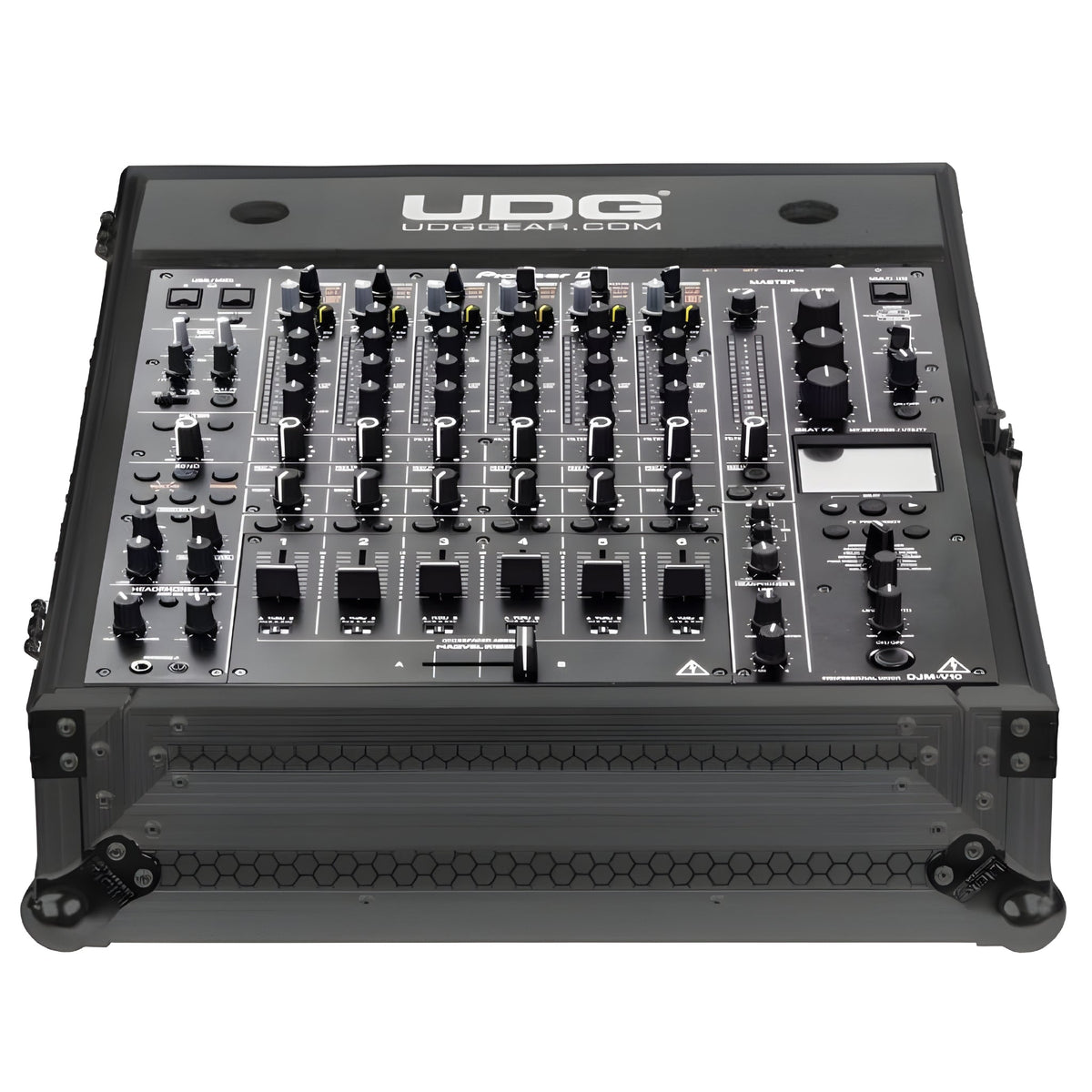 UDG U91073BL - Flight Case PIONEER DJ DJM - V10 Negro - Tempo Shop