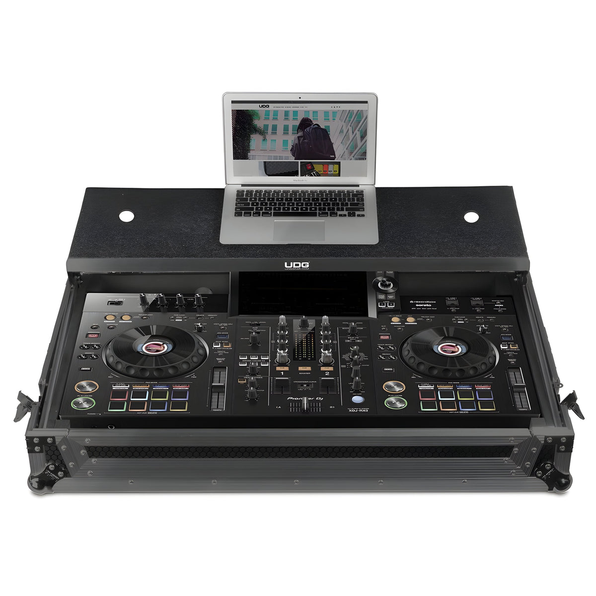 UDG U91075BL - Ultimate Flight Case PIONEER XDJ - RX3 Negro Plus (L&W) - Tempo Shop