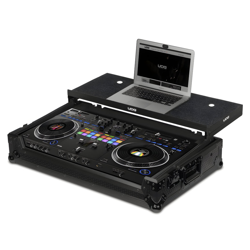 UDG U91077BL - Ultimate Flight Case PIONEER DDJ - REV7 Negro Plus (L&W) - Tempo Shop