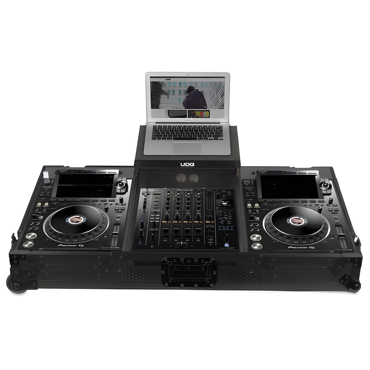 UDG U91086BL - Ultimate Flight Case SET PIONEER CDJ - 3000/A9 Negro Plus (L&W) - Tempo Shop