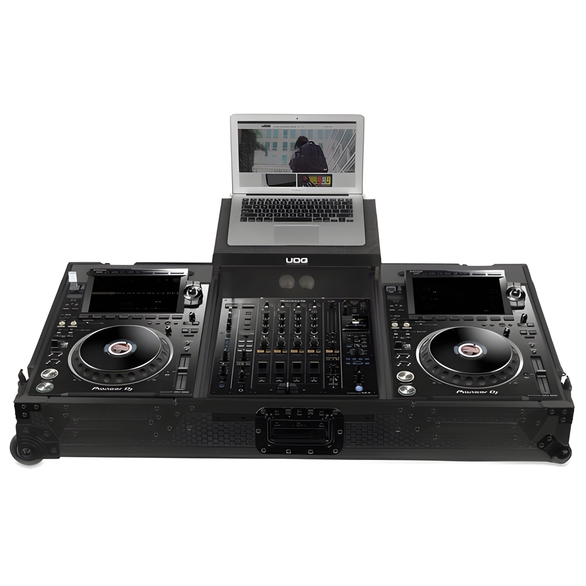 UDG U91086BL - Ultimate Flight Case SET PIONEER CDJ - 3000/A9 Negro Plus (L&W) - Tempo Shop