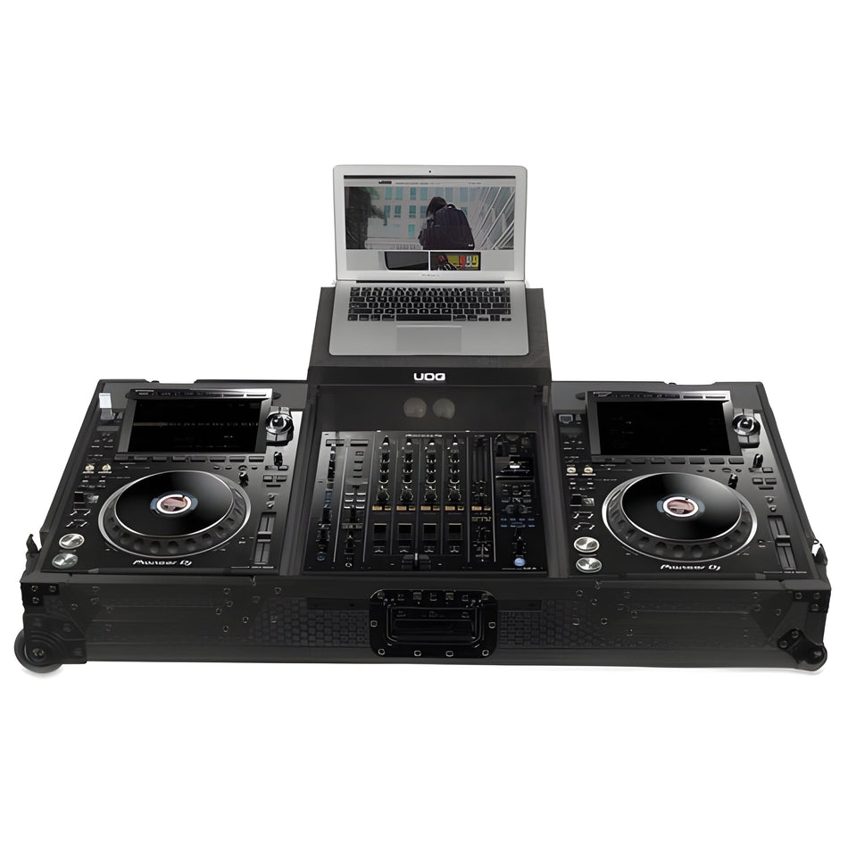 UDG U91086BL - Ultimate Flight Case SET PIONEER CDJ - 3000/A9 Negro Plus (L&W) - Tempo Shop