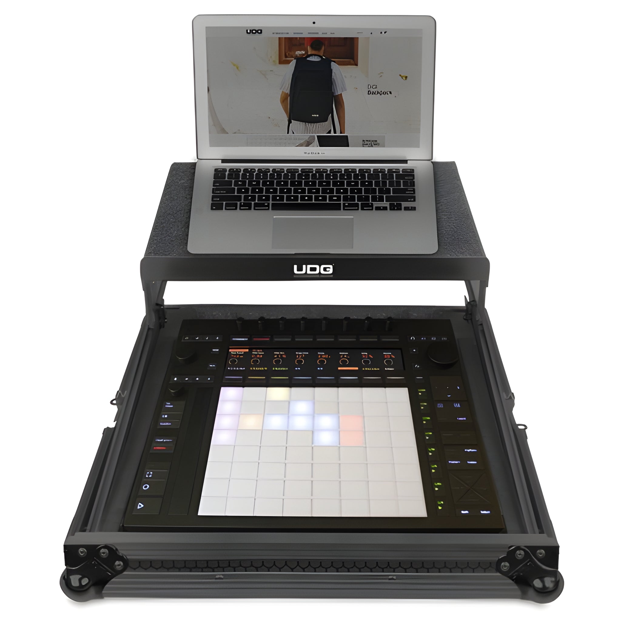 UDG U91091BL - Ultimate Flight Case ABLETON PUSH 3 Negro Plus (L) - Tempo Shop