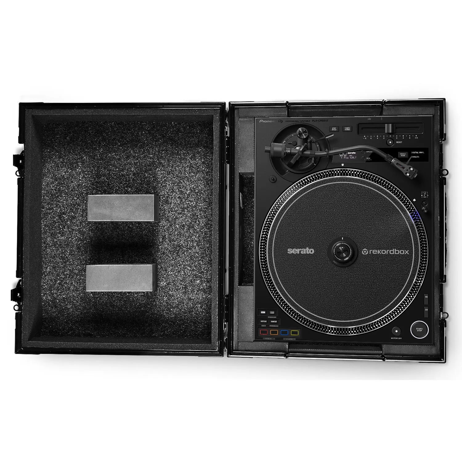 UDG U91095BL - Ultimate Flight Case PIONEER PLX - CRSS12 Negro - Tempo Shop