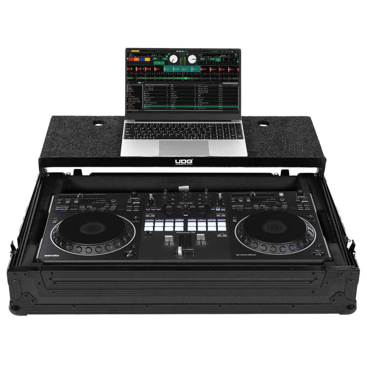 UDG U91096BL - Ultimate Flight Case PIONEER DDJ - REV5 Negro Plus (L) - Tempo Shop