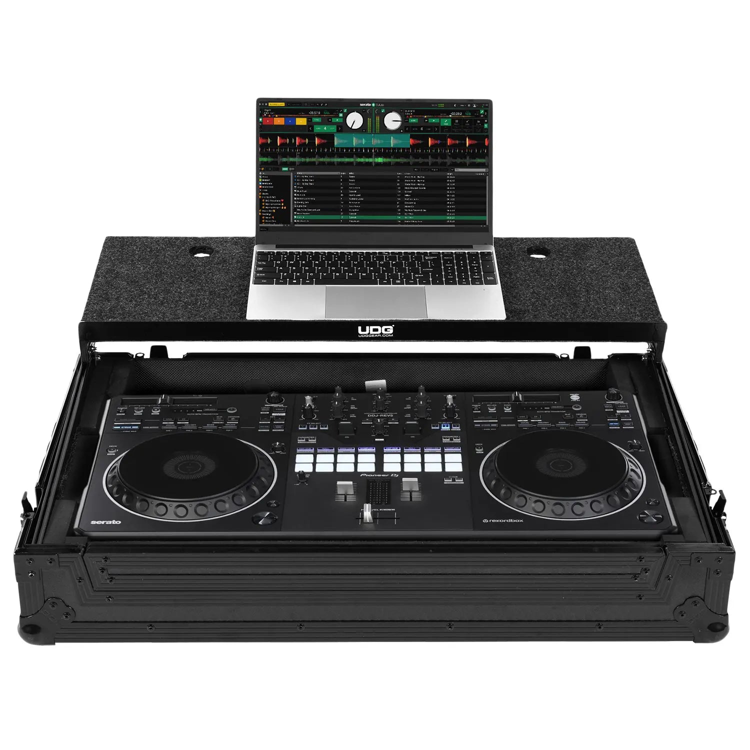 UDG U91096BL - Ultimate Flight Case PIONEER DDJ - REV5 Negro Plus (L) - Tempo Shop
