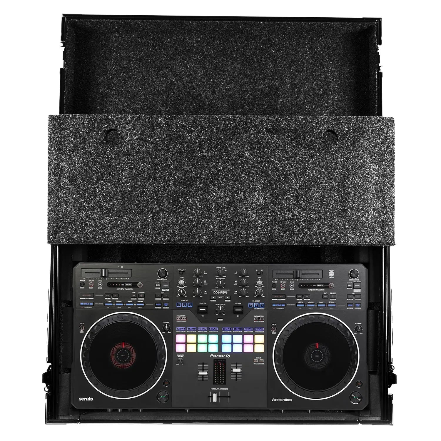 UDG U91096BL - Ultimate Flight Case PIONEER DDJ - REV5 Negro Plus (L) - Tempo Shop